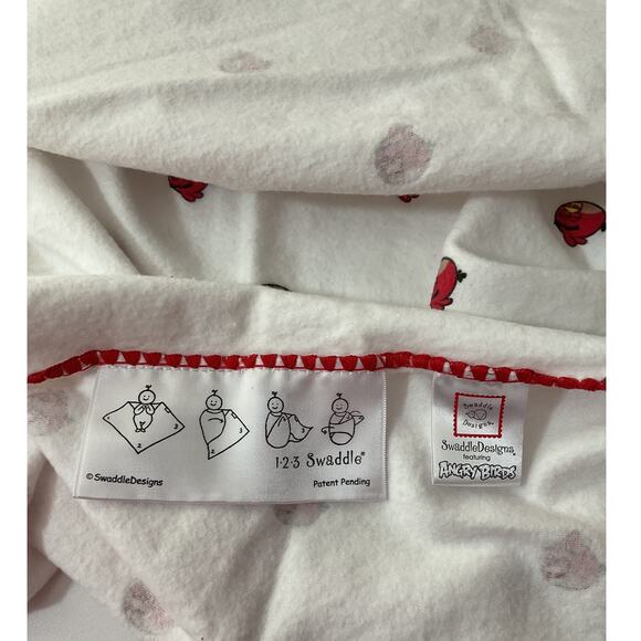 Swaddle Designs Receiving Swaddling Blanket Flannel Angry Birds - Picture 4 of 6